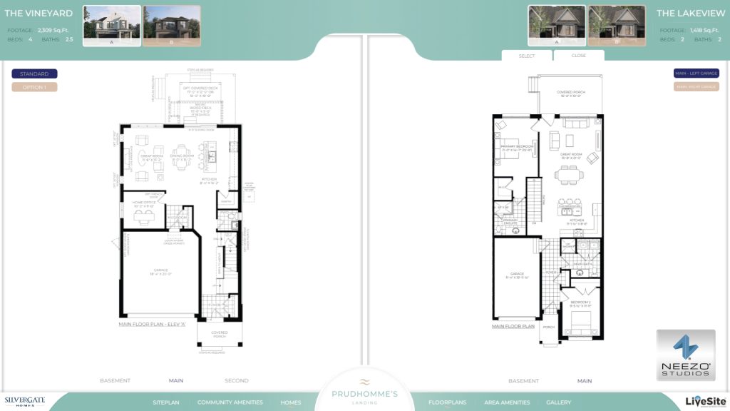 3d real estate sales software LiveSite® by NEEZO Studios