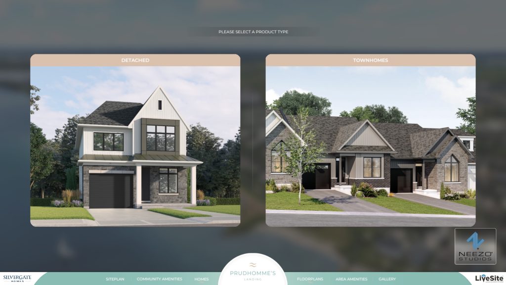 3d real estate sales software LiveSite® by NEEZO Studios