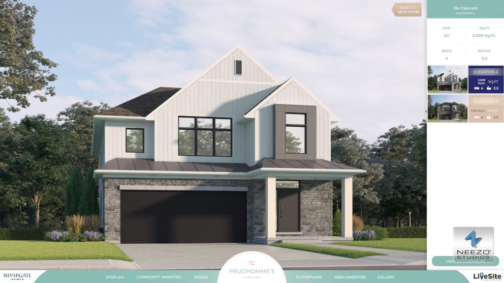 3d real estate sales software LiveSite® by NEEZO Studios