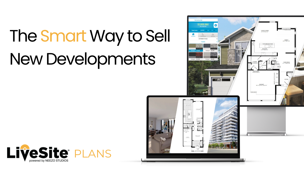LiveSite® Plans pre-construction and rental 3D real estate sales software
