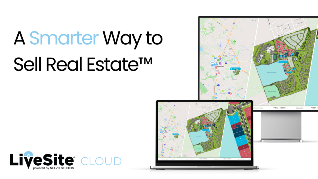 LiveSite® Cloud pre-construction and rental immersive 3D real estate sales software