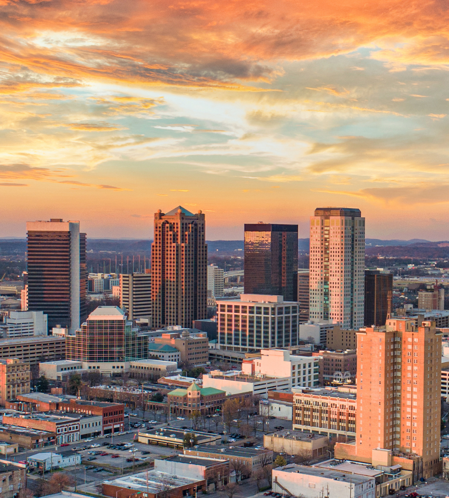 Downtown Birmingham Alabama