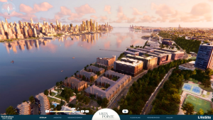 LiveSite® 3D real estate presentation center software by NEEZO Studios used for Toll Brothers New Jersey Vista Pointe
