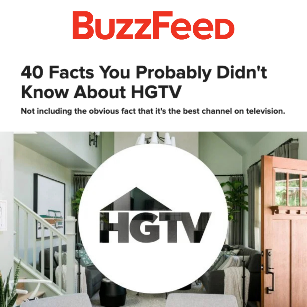 HGTV facts you didn't know NEEZO Studios Property Brothers Buzzfeed