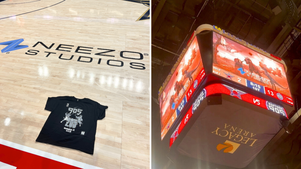NEEZO Studios NBA G League Partnership with Birmingham Squadron