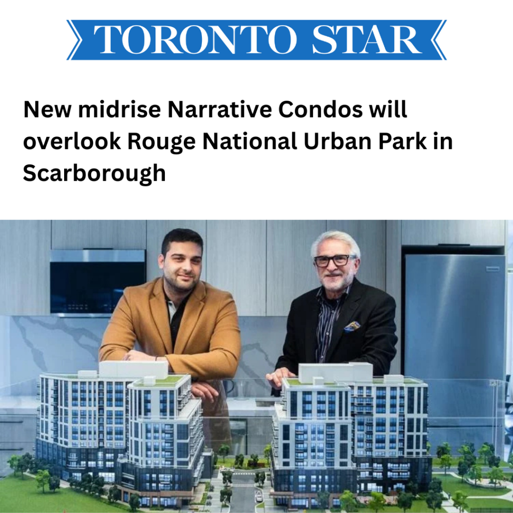 NEEZO Studios Scale Model Featured in Toronto Star for Narrative Condos