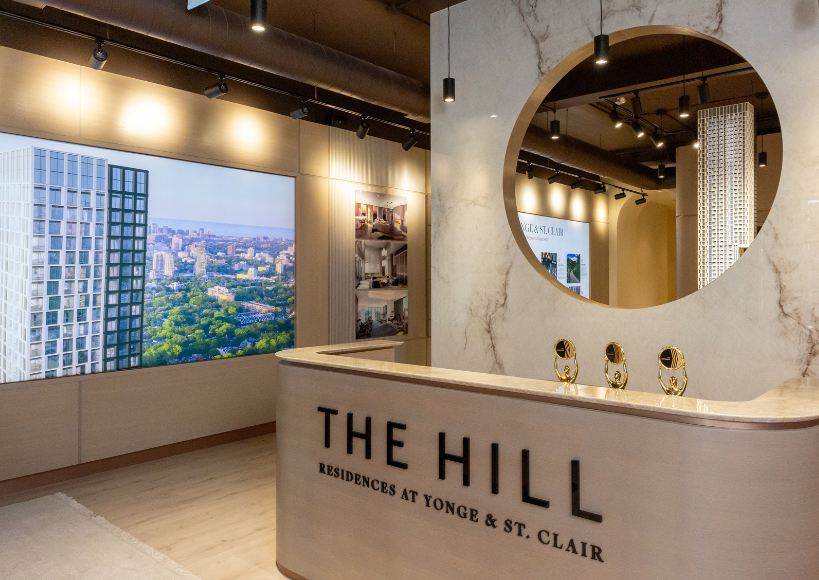 Impressive sales gallery launch with scale model and renderings by award-winning creative marketing and tech studio NEEZO Studios