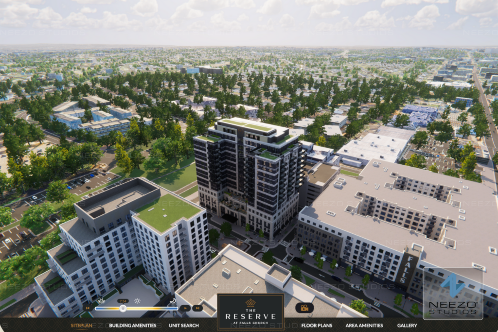 LiveSite® 3D real estate digital twin sales software for senior living communities