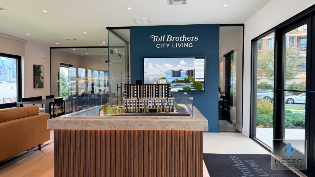 Toll Brothers New York Scale Model and Interactive Digital Twin Software by NEEZO Studios