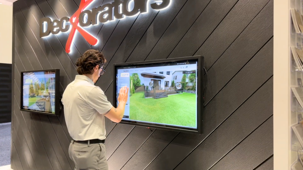 NEEZO Studios interview at International Builders Show 2026 with Deckorators about custom deck and outdoor living configurator and positive experience working with NEEZO