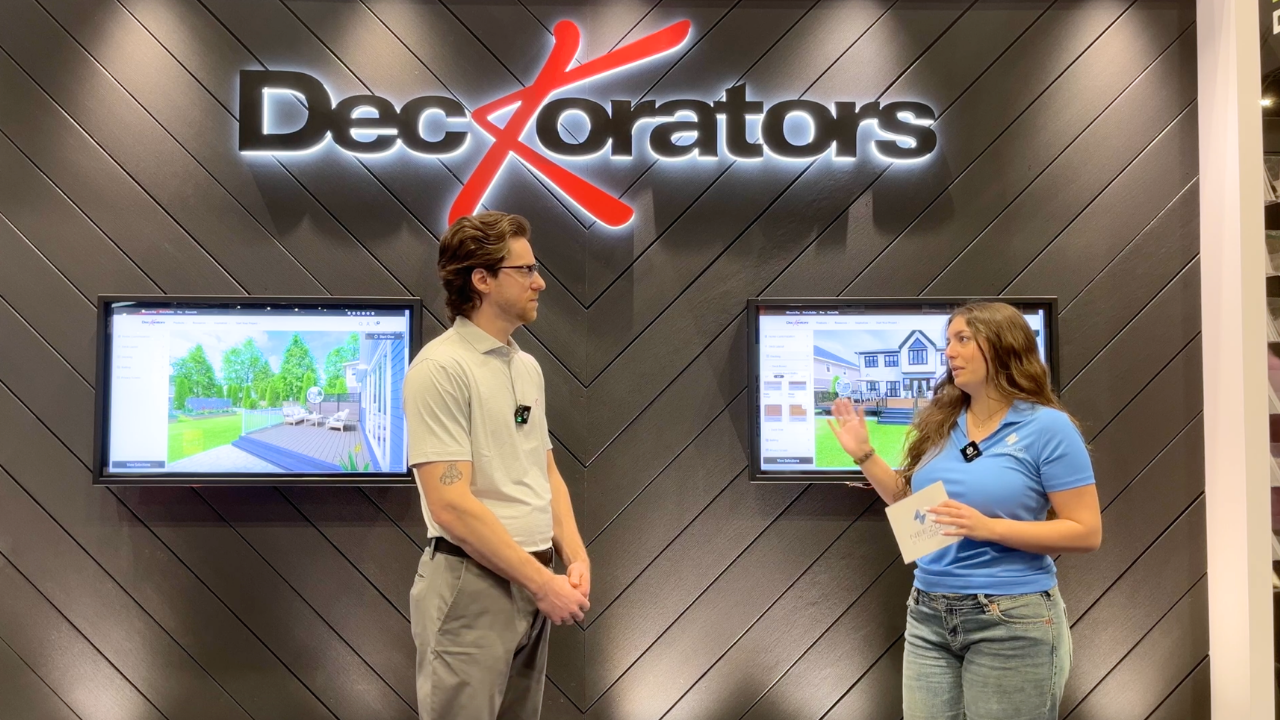 NEEZO Studios interview at International Builders Show 2026 with Deckorators about custom deck and outdoor living visualizer and positive experience working with NEEZO