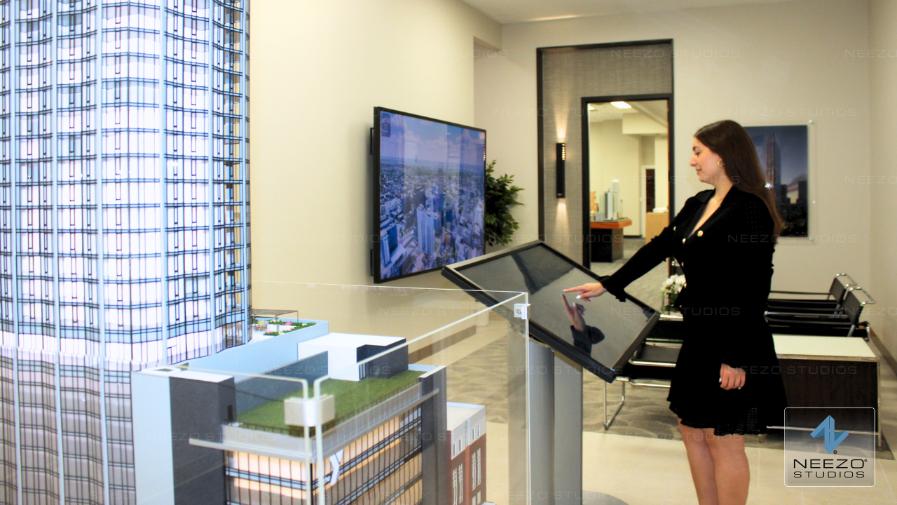 NEEZO Studios creative marketing and tech studio for powerful real estate launches paramount nashville sales gallery