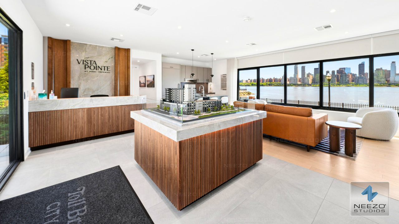 Luxury architectural scale model for Toll Brothers by USA scale model maker NEEZO Studios